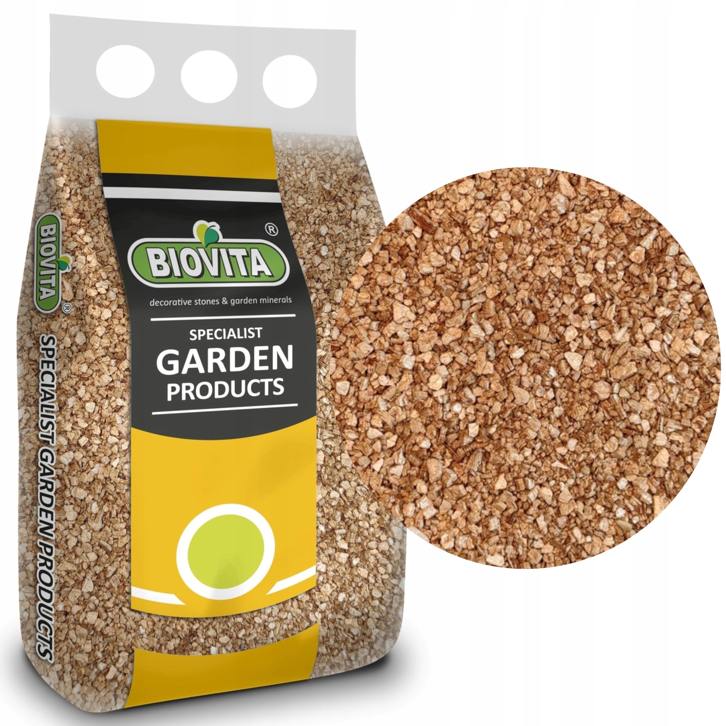 

Biovita Wermikulit ogrodniczy 1-5mm 5l Naturalny