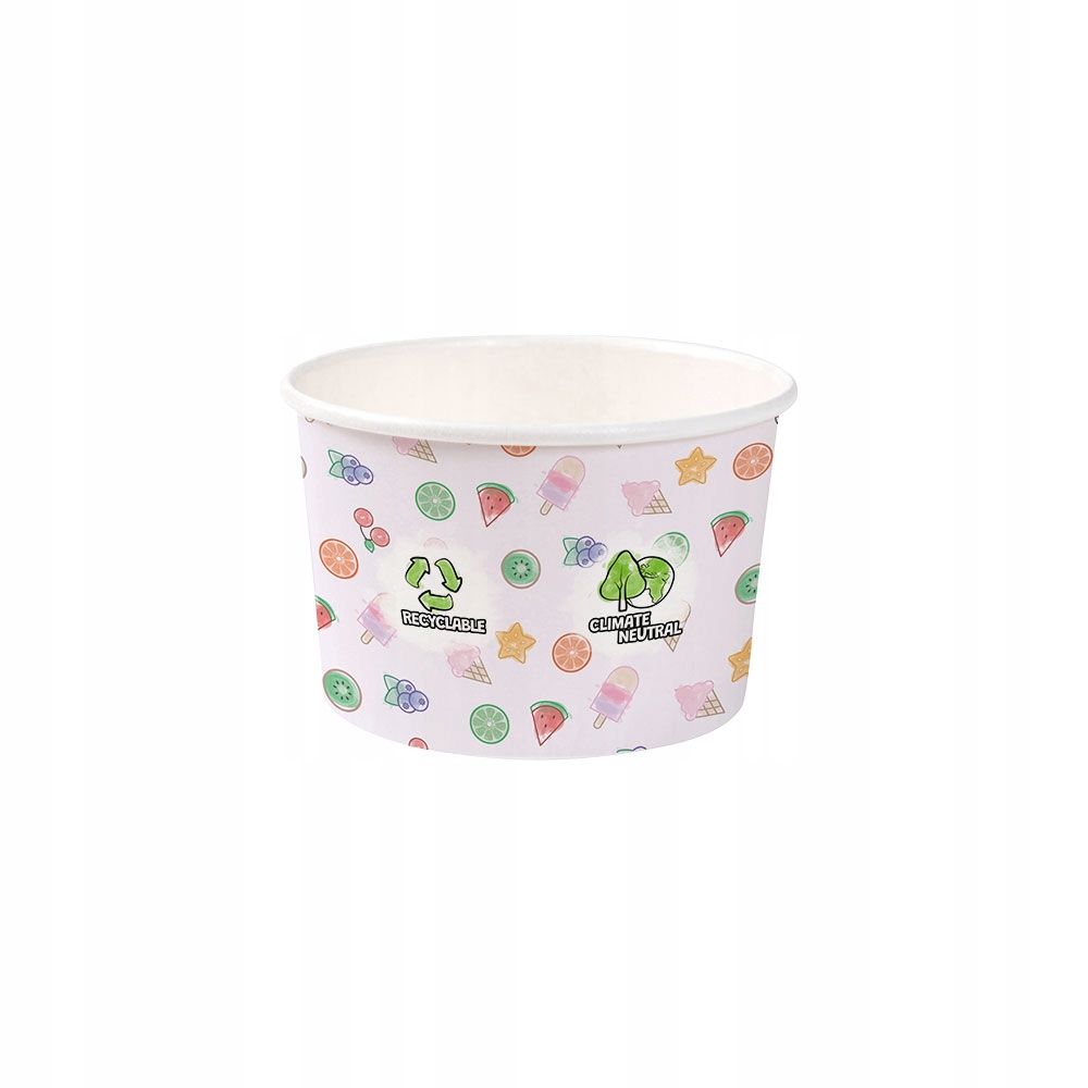 

Kubeczki do lodów i deserów 100%papier 125ml 30szt