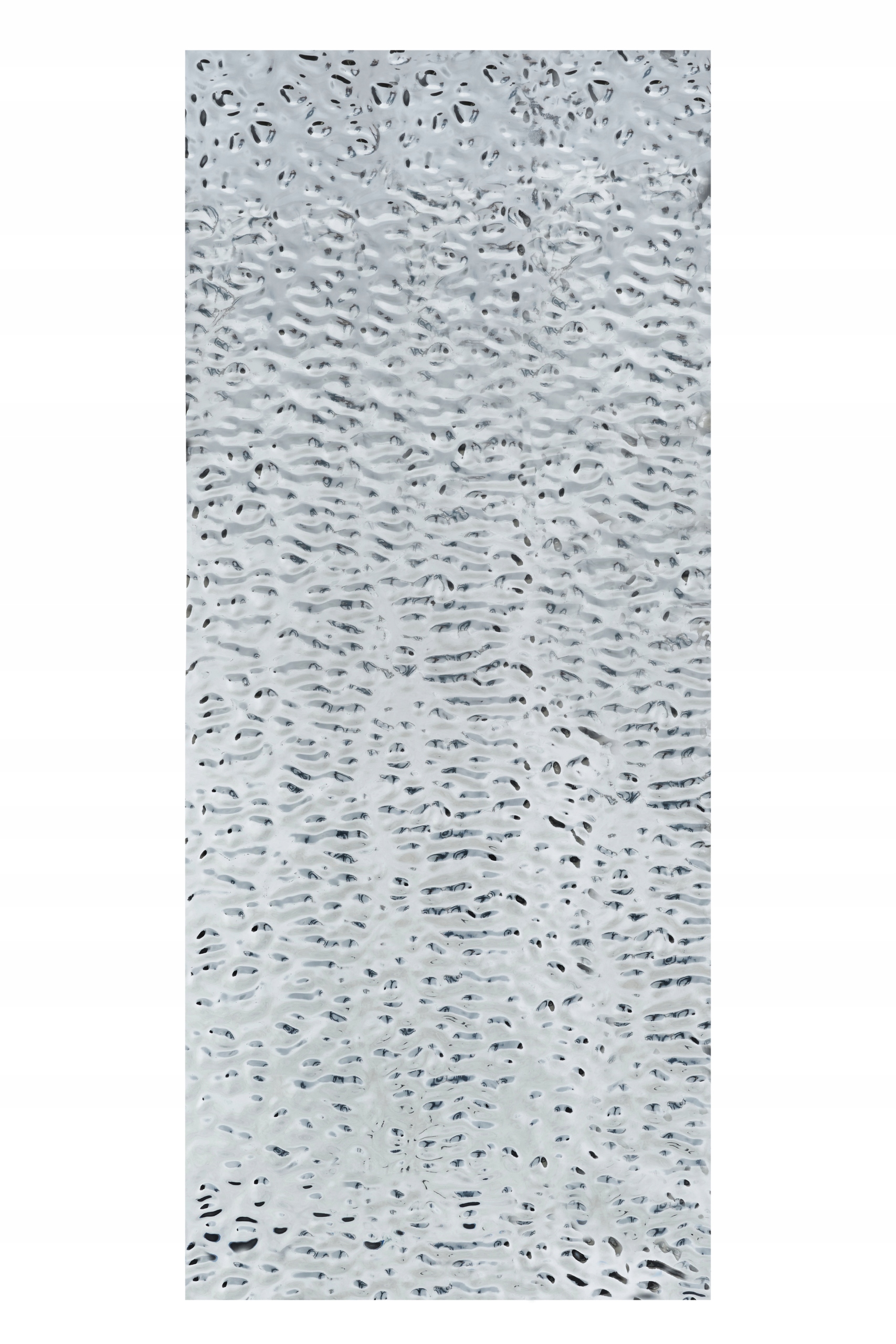 Panel ścienny z włókna bambusowego WPC Big Silver Wave 280 cm x 122 cm 5 mm