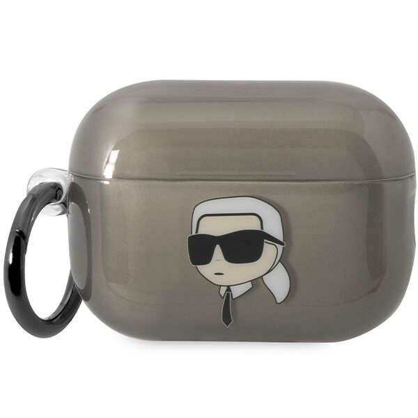 Pouzdro Karl Lagerfeld Airpods Pro 2. Generace Ikonik Černé