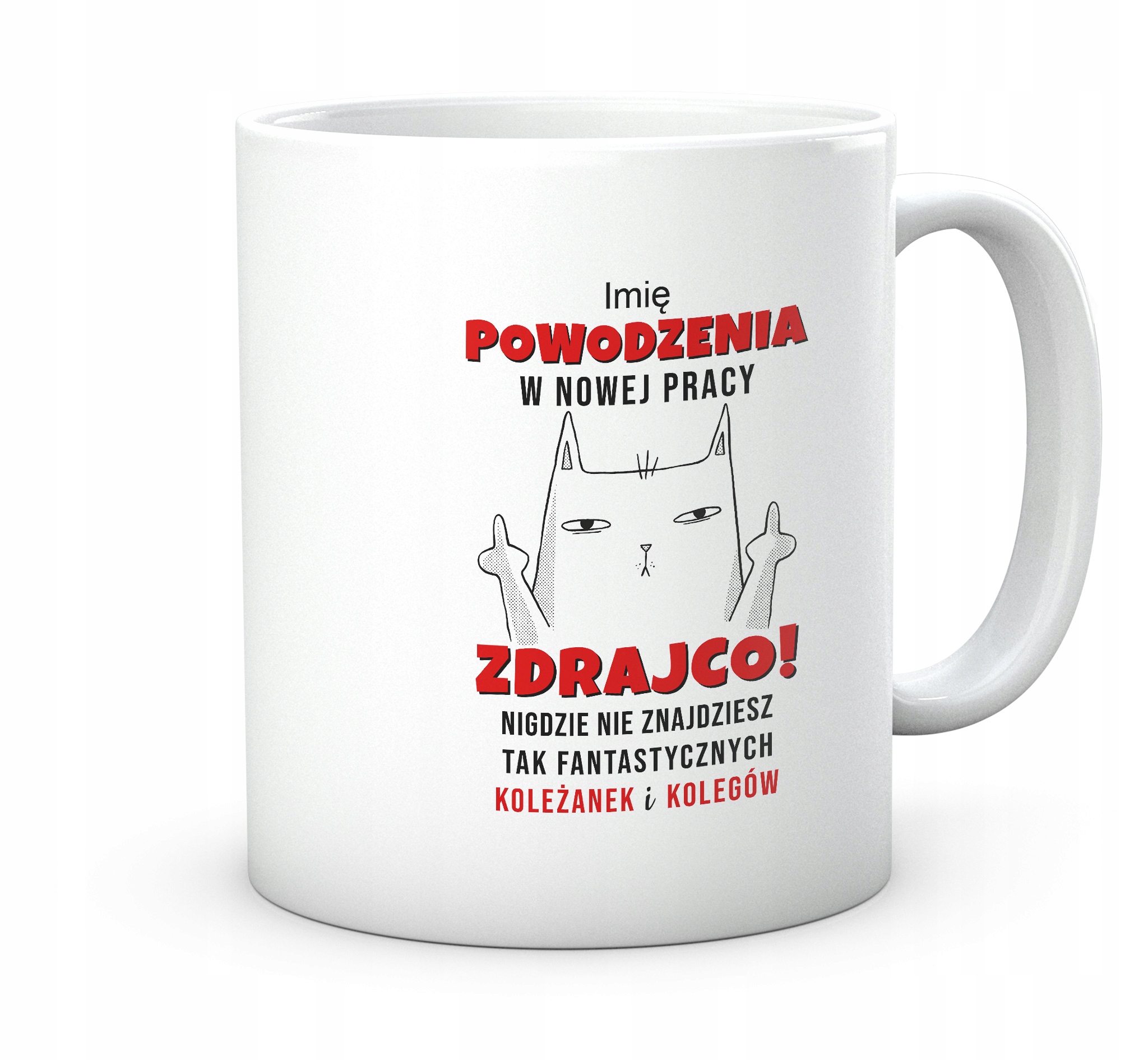 

Kubek 330ml na pożegnanie odejście z pracy