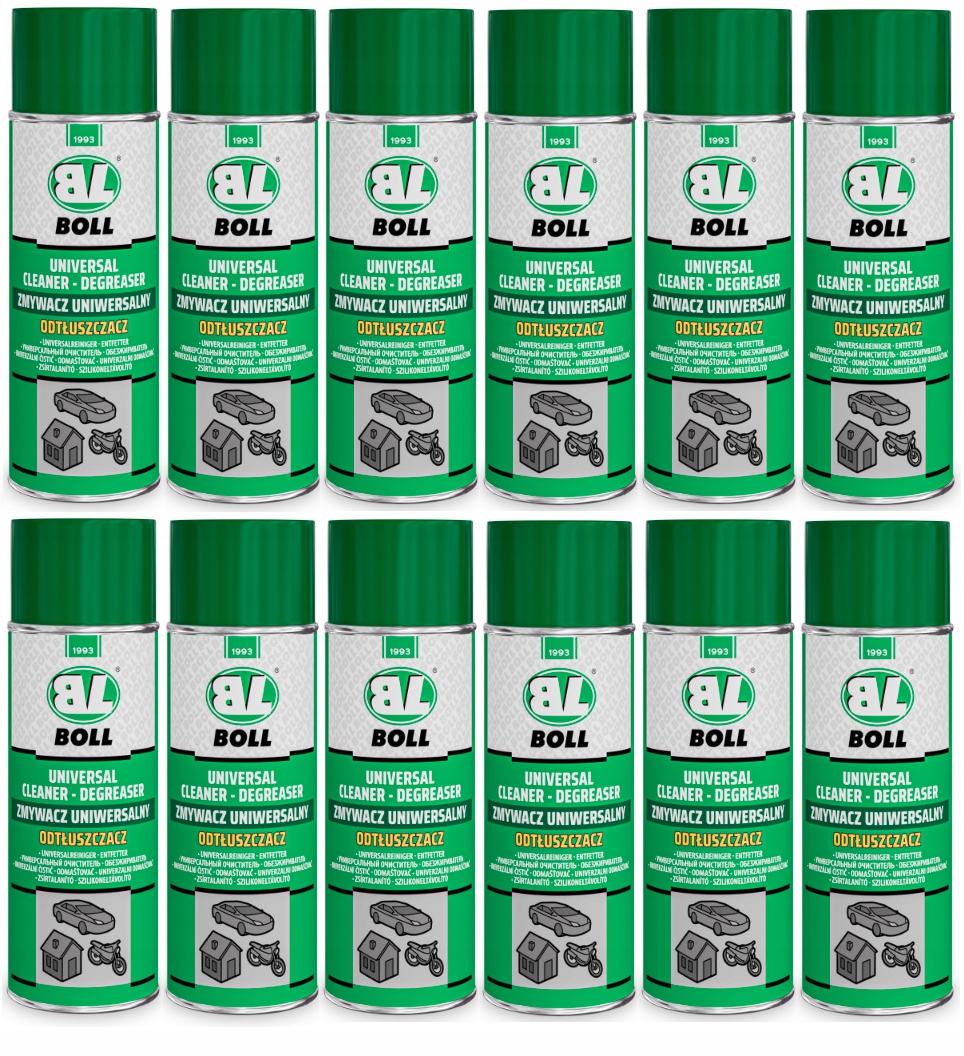 Boll Zmywacz Uniwersalny Odtłuszczacz spray 400 ml 12szt.