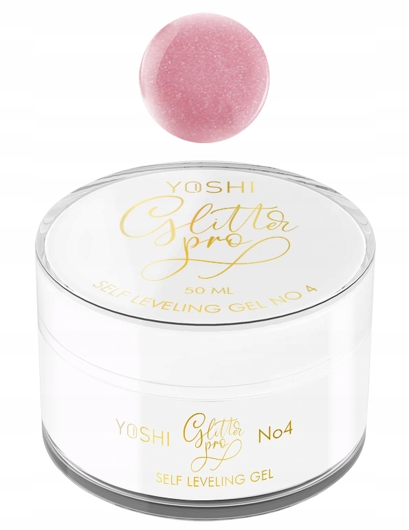 Gel Yoshi Glitter Pro Gel Uv No4 50 ml