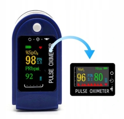 PULSOKSYMETR MEDYCZNY NA PALEC NAPALCOWY PULSOMETR Model WLX 503