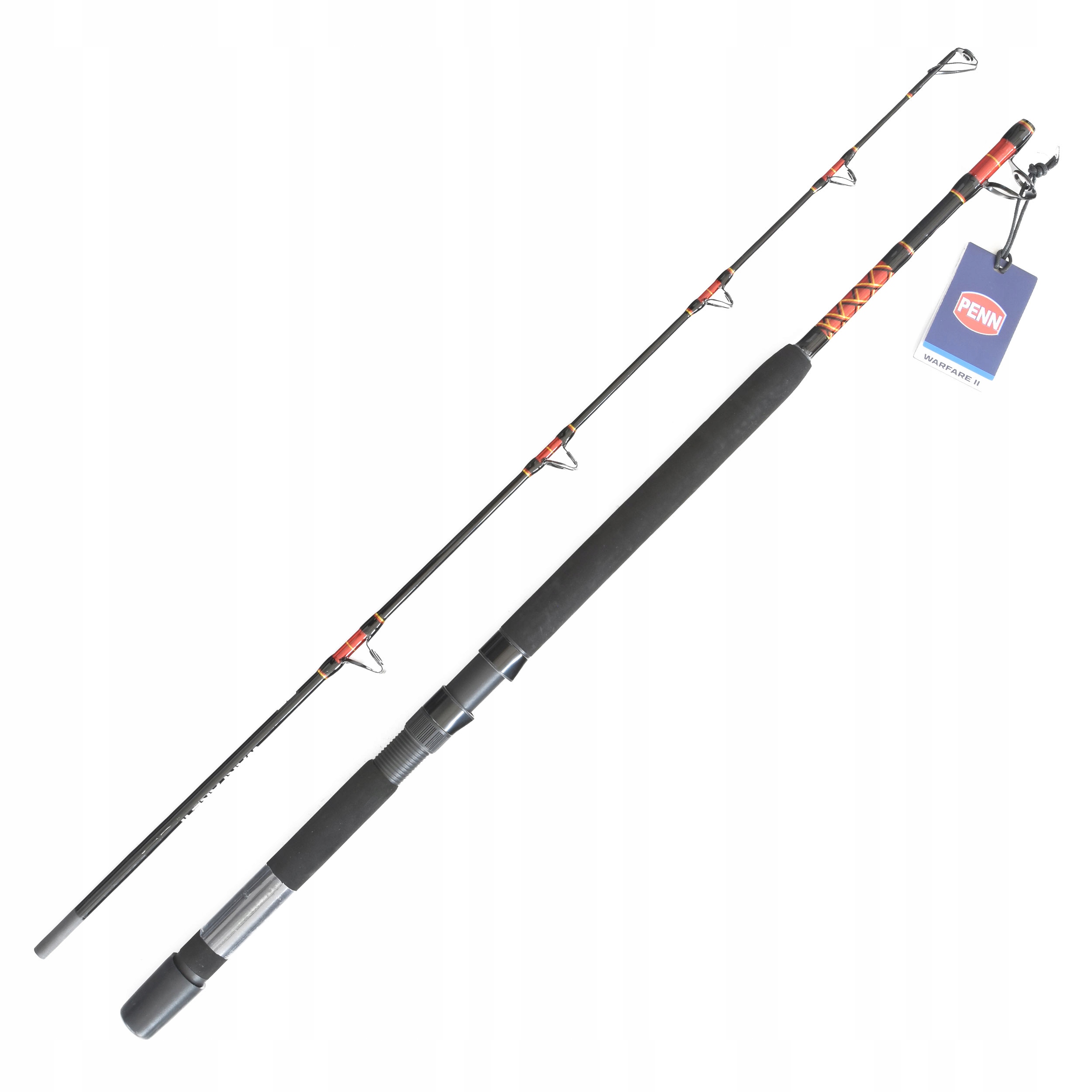 Wędka morska Penn Warfare II Boat 1.83m 20-30lb na halibuty i dorsze