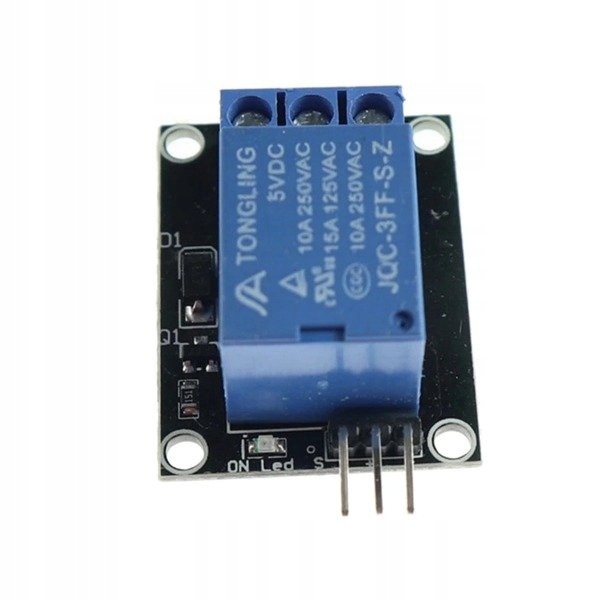 Moduł przekaźnika 1-kanał 5V 10A/250V Model JQC-3FF-S-Z