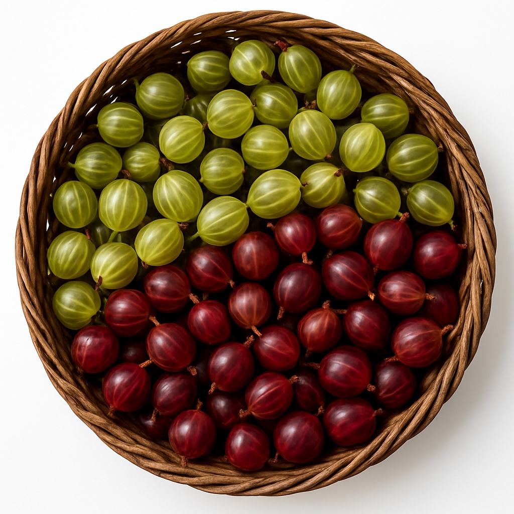 Mražený angrešt premium ovoce vitamín C přísada do jogurtů koktejlů 5 kg