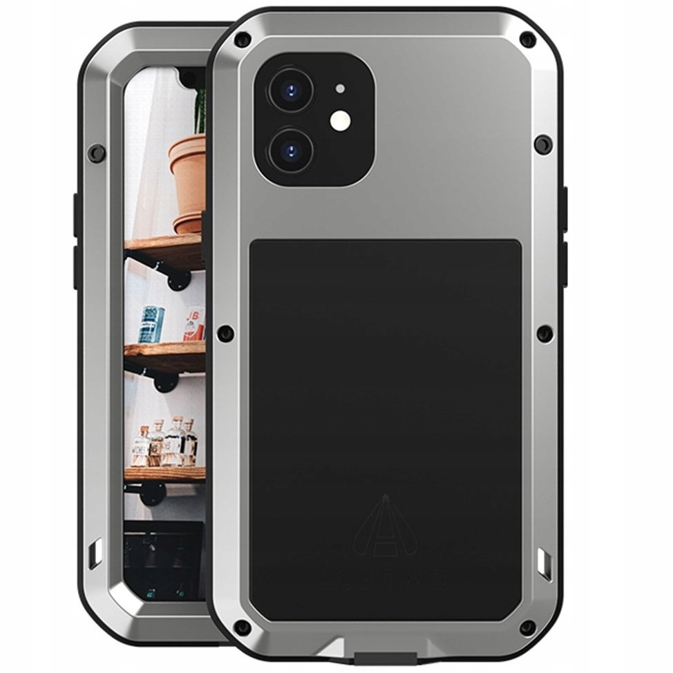 Pouzdro Love Mei Armor Sklo Pro iPhone 12, Pouzdro , Ochranná Zadní Strana Z Zadní Kryt Materiálu