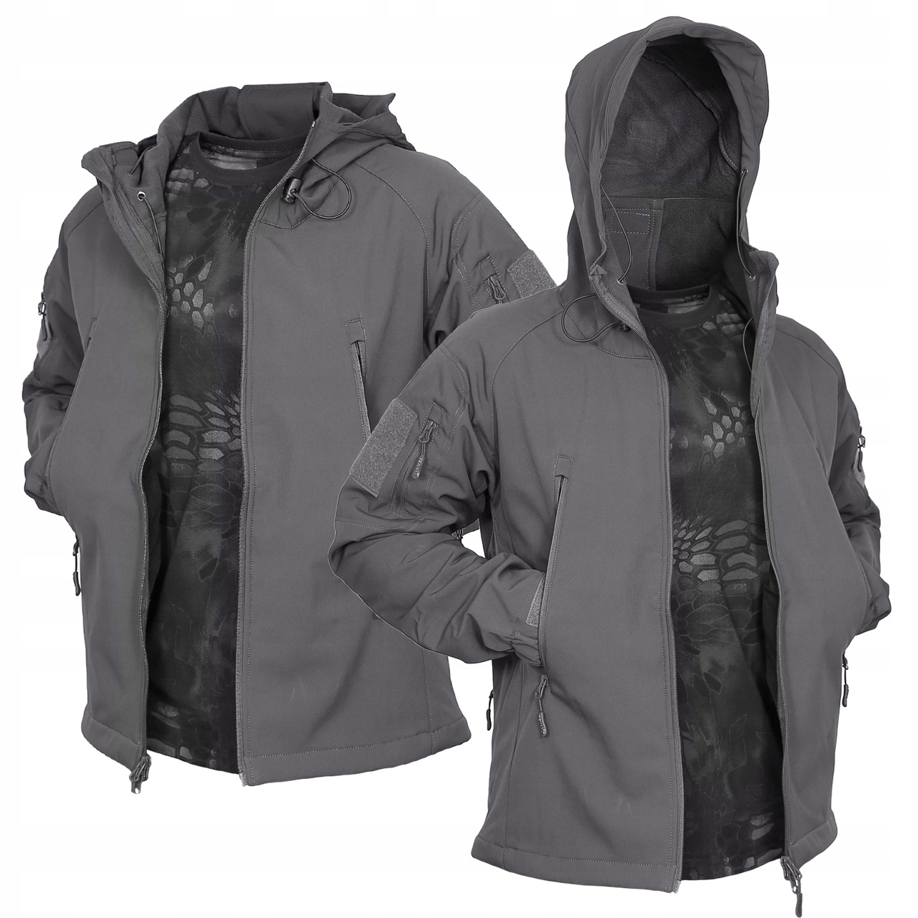 Kurtka Softshell Texar Falcon Grey L