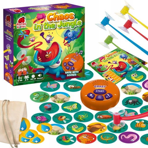 Gra z dźwiękiem Chaos w dżungli gra rodzinna