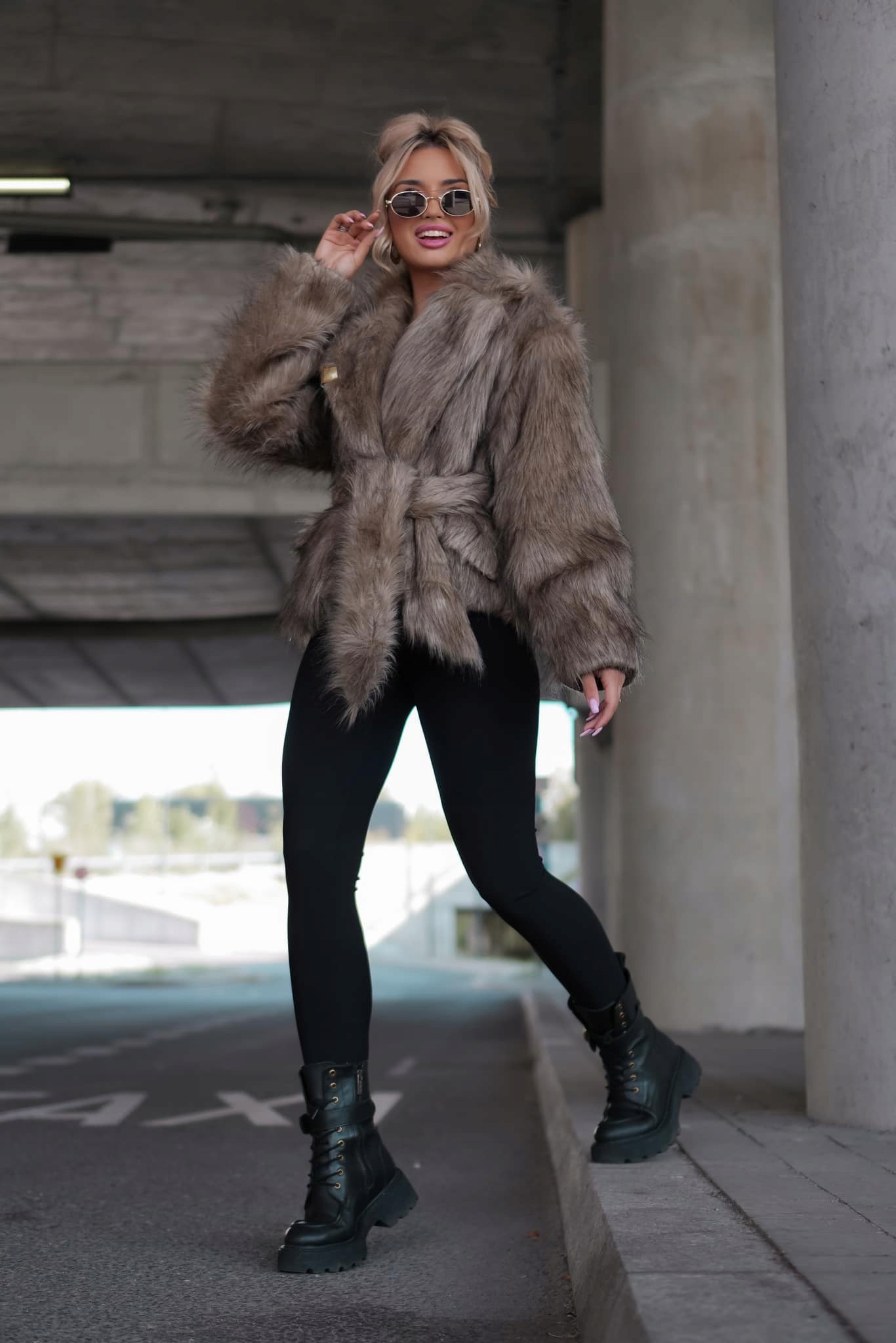 Kožíšek La Monne [Velikost M, Barva Latte]