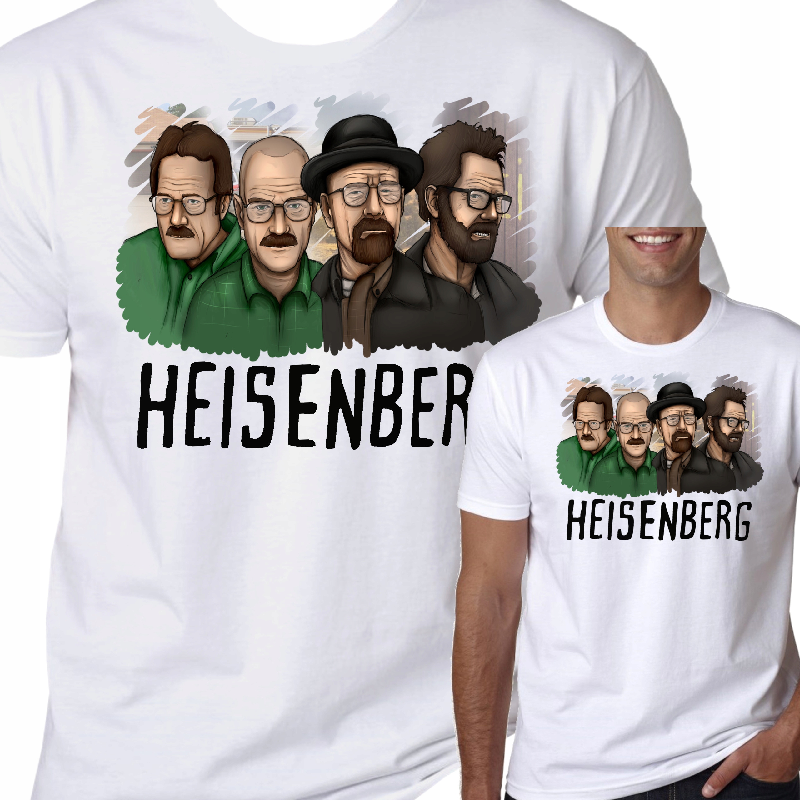 

T-Shirt Koszulka Breaking Bad Heisenberg L 0718