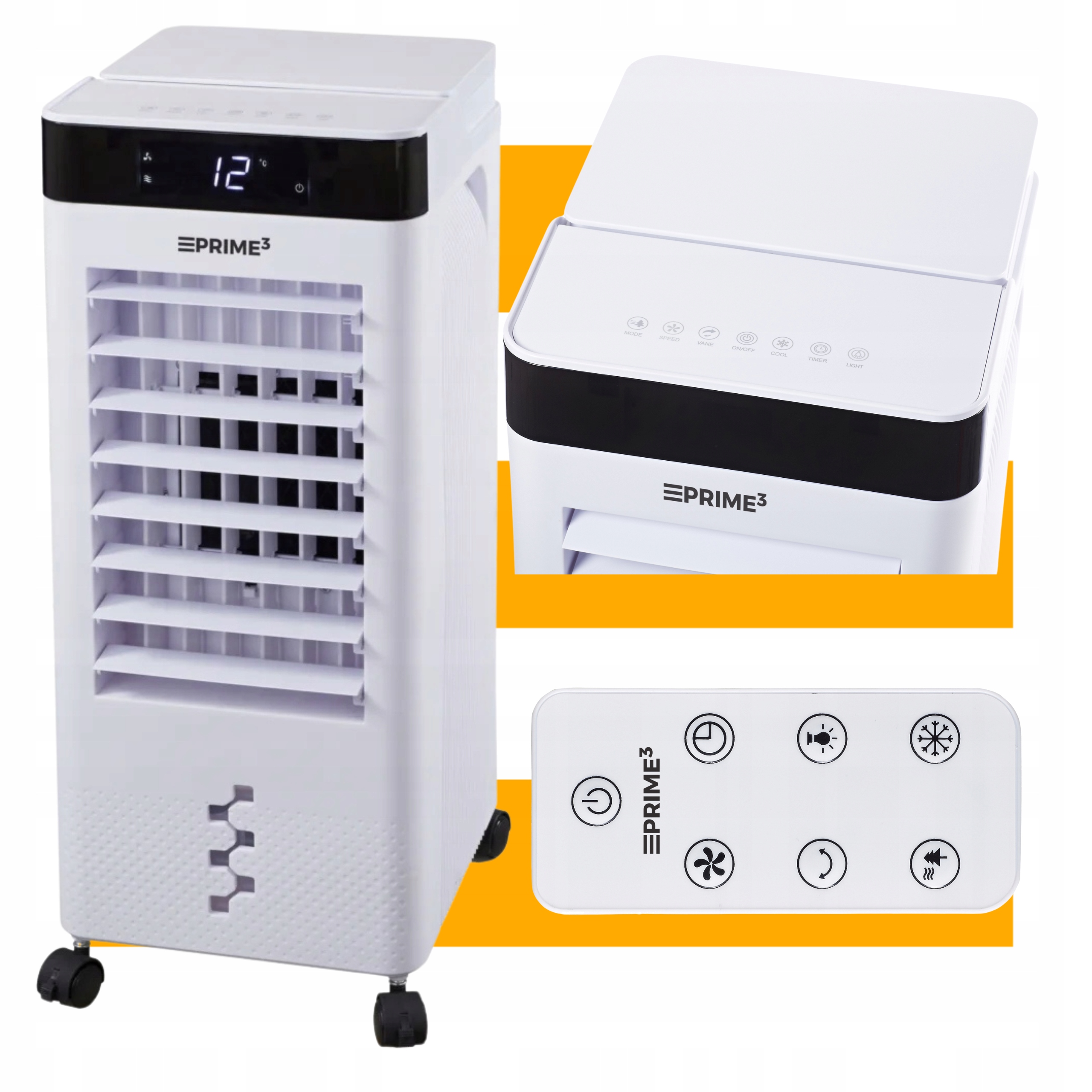 Klimator 3 Tryby Oscylacja Dotykowy Panel PRIME3 SAC11