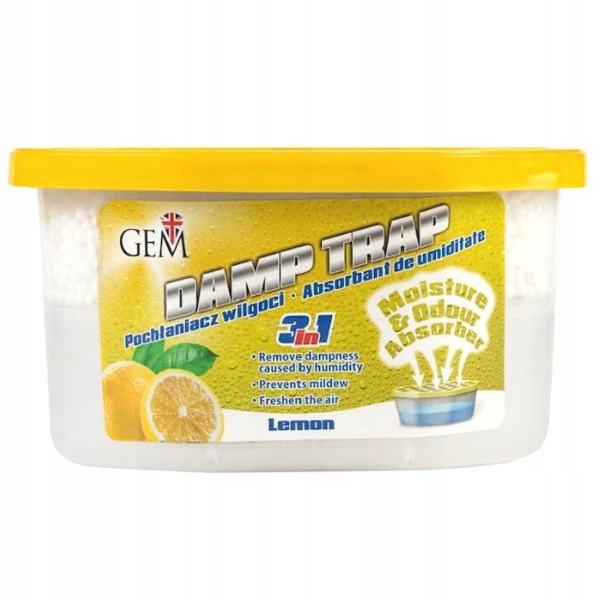 

Gem Pochłaniacz wilgoci osuszacz Cytryna 400 ml