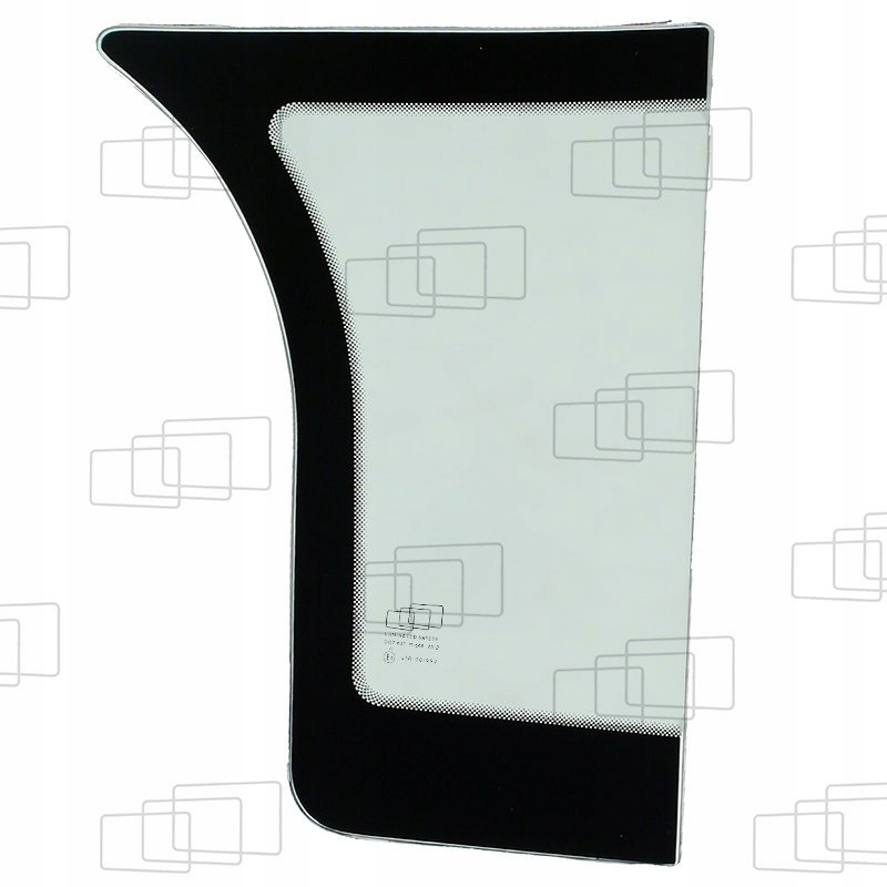 sklo Jcb přední spodní levé 827/80344