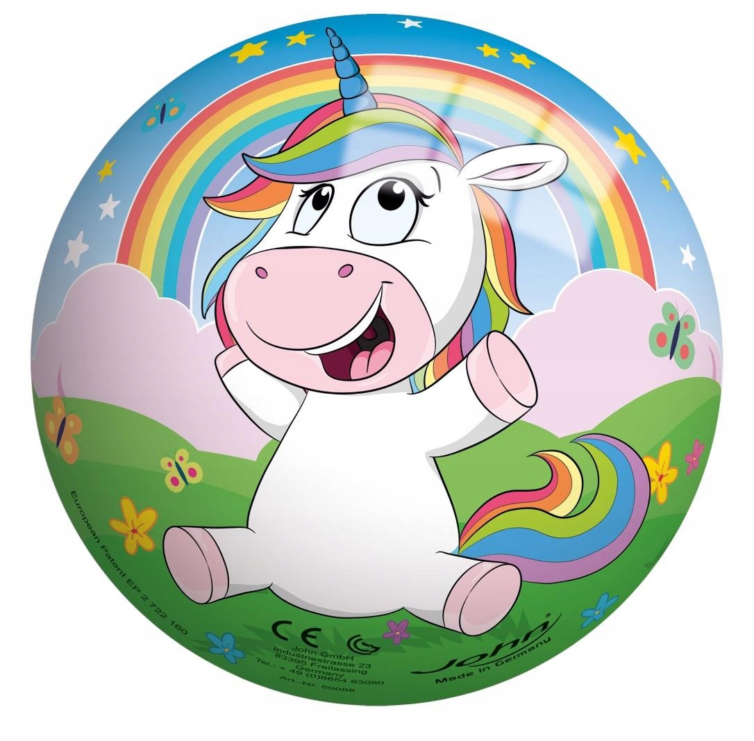 

Piłka Gumowa Jednorożec Unicorn 23 cm