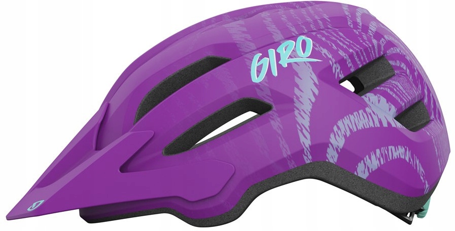 Dětská cyklistická přilba Giro Fixture II Mips mt purple ripple 50-57 cm Mtb