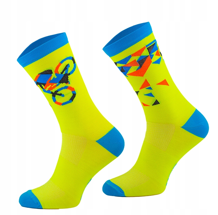 

Kolarskie skarpetki Comodo Ride Fluo wysokie 3942