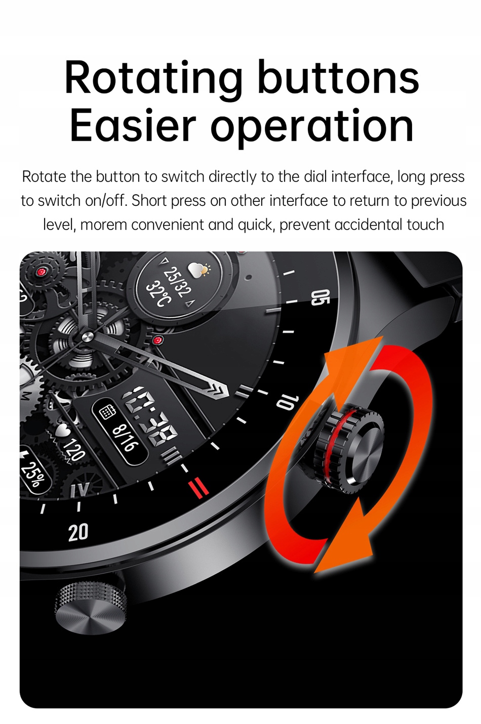 Smart Watch Bluetooth Bracelet Watch Rodzaj brak informacji