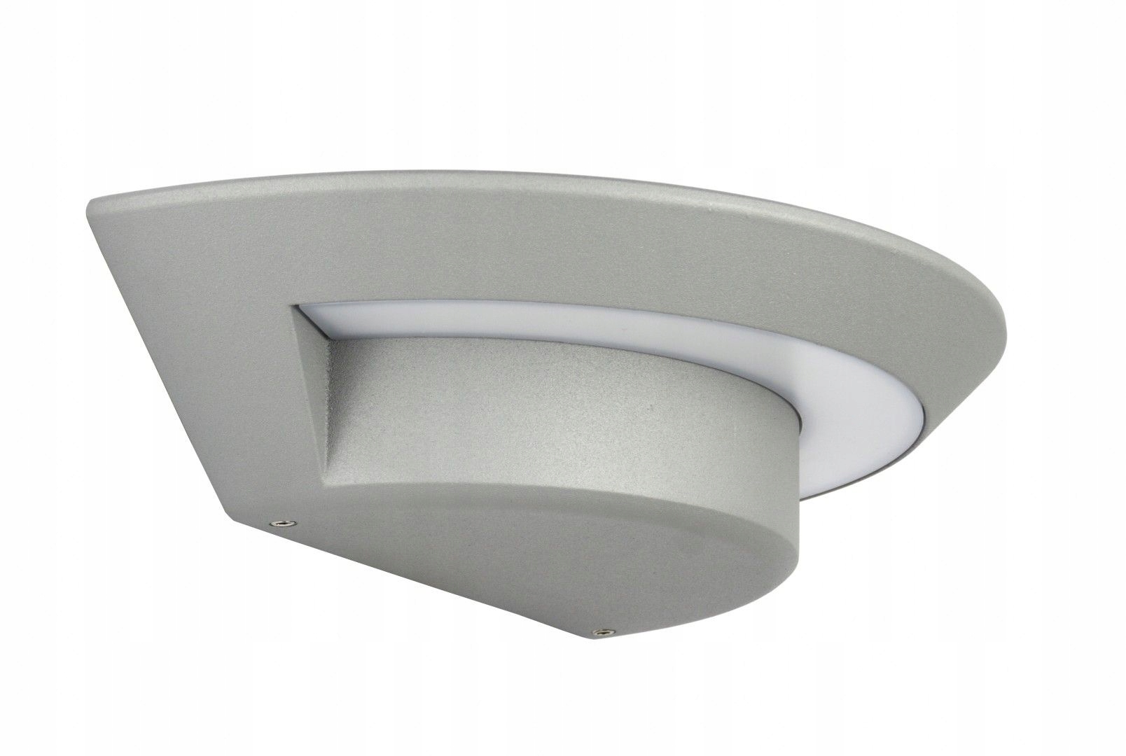 Venkovní nástěnné svítidlo moderní Led šedé půlkruhové 4000K IP54 Su-ma
