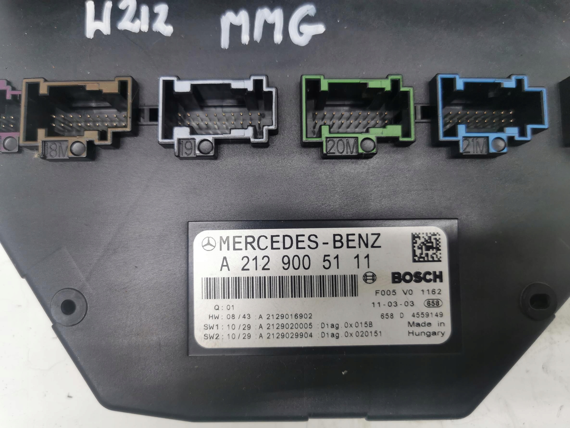 upravljačka SAM MERCEDES E-KLASA W212 A2129005111 09-13