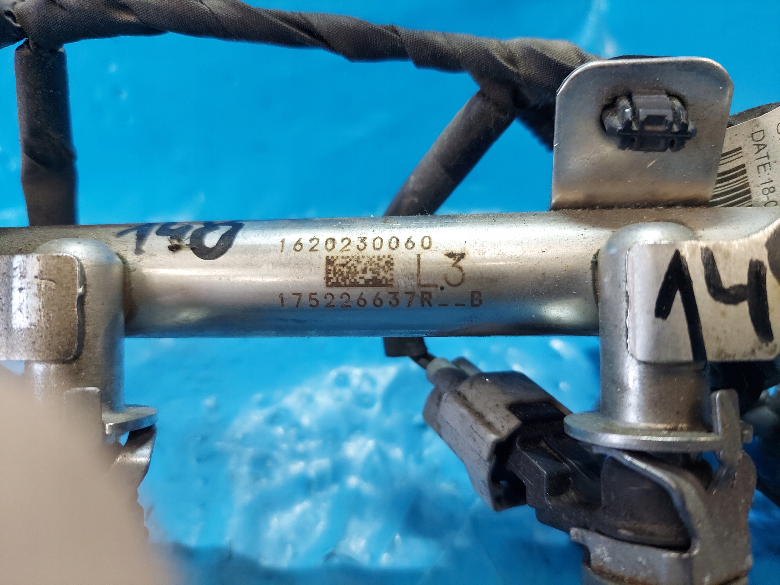 WTRYSKI LISTWA RENAULT 1.2 TCE 2019 R h5fg412 1620230060 Numer katalogowy części 1620230060