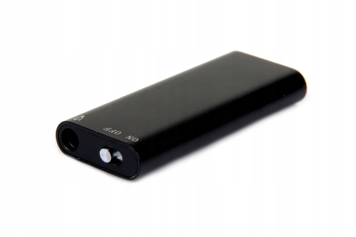 Mini Dyktafon Špionážní skrytý odposlech 200h 8GB Usb záznamník zvuku