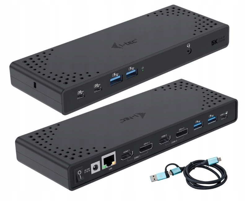 Dokovacia stanica Usb 3.0 Usb-c Thunderbolt 3 Dual Display Gen2 Power