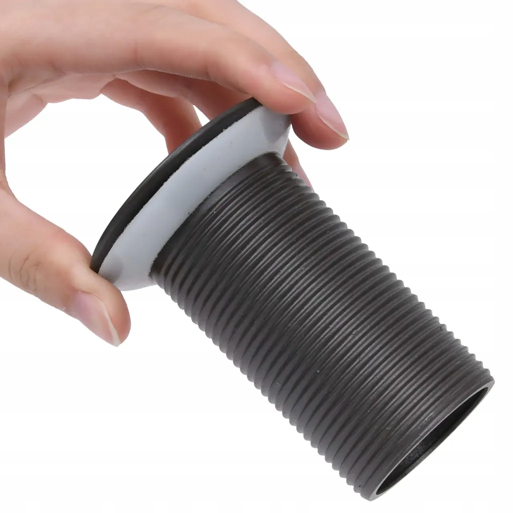 Korek klik-klak bez przelewu, szary, 6,4x6,4x9,1 c Typ bez przelewu