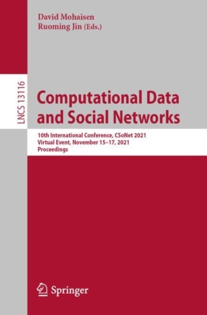 Computational Data and Social Networks: 10th