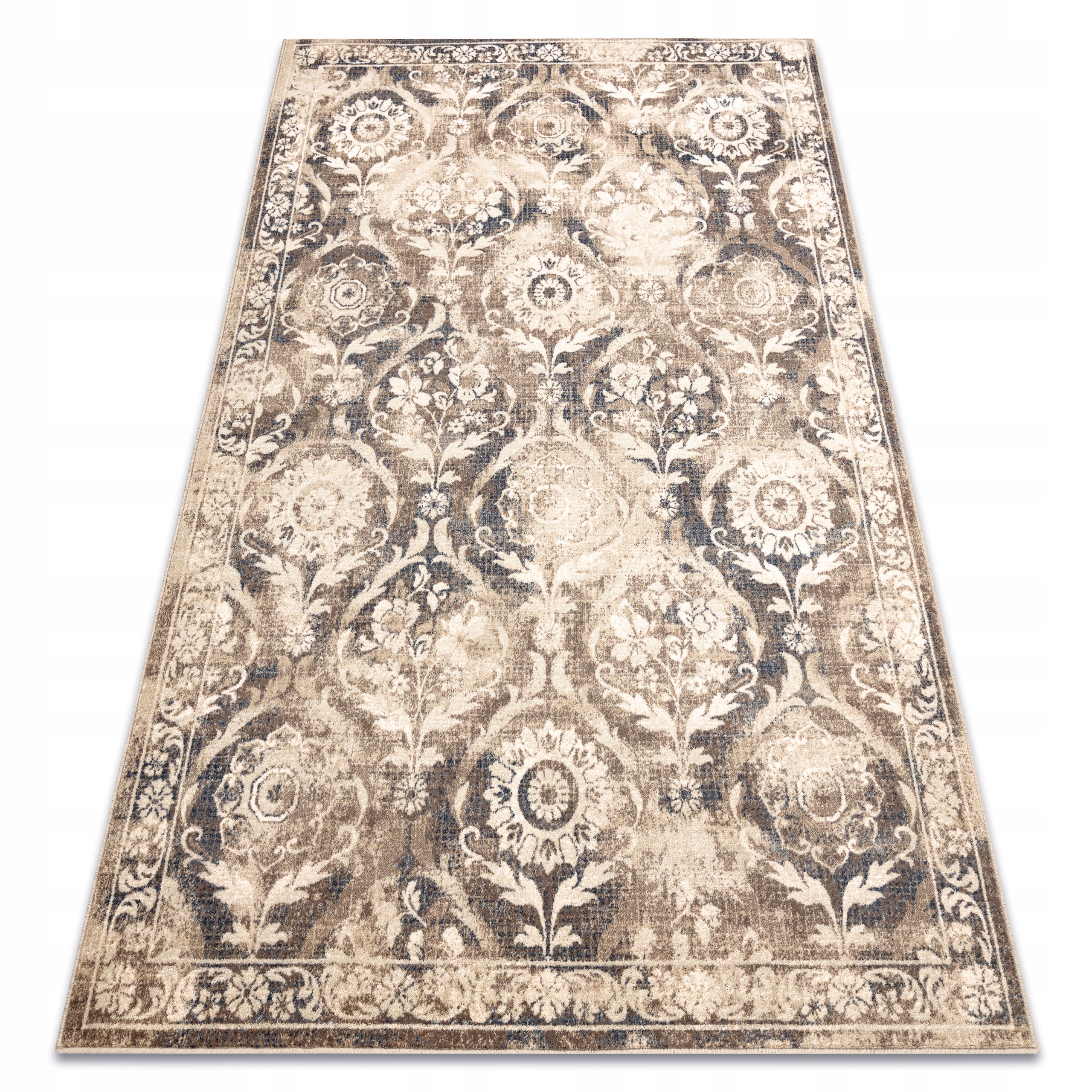 Dywan Nain 200x300 cm Wełna Ornament beż #MO189