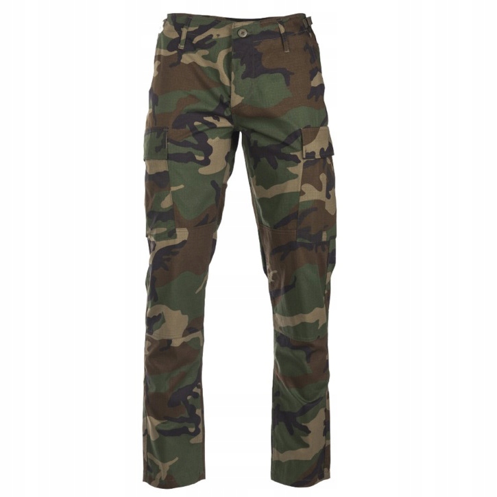 

Spodnie wojskowe moro Mil-Tec Teesar Bdu Slim S