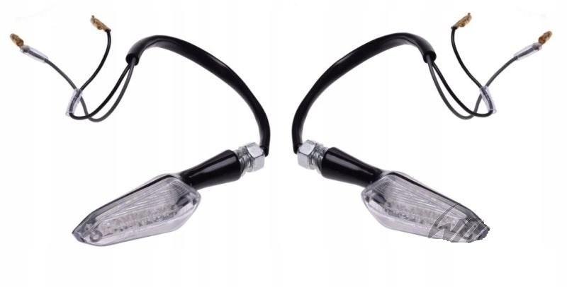Kierunkowskazy kierunki motocyklowe metal LED
