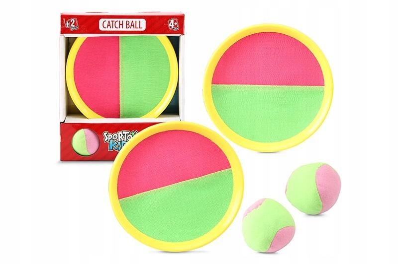 Paletki na RZEP GRA ZRĘCZNOŚCIOWA CATCH BALL Sport i Zabawa Familijna Kod producenta 5901811127564