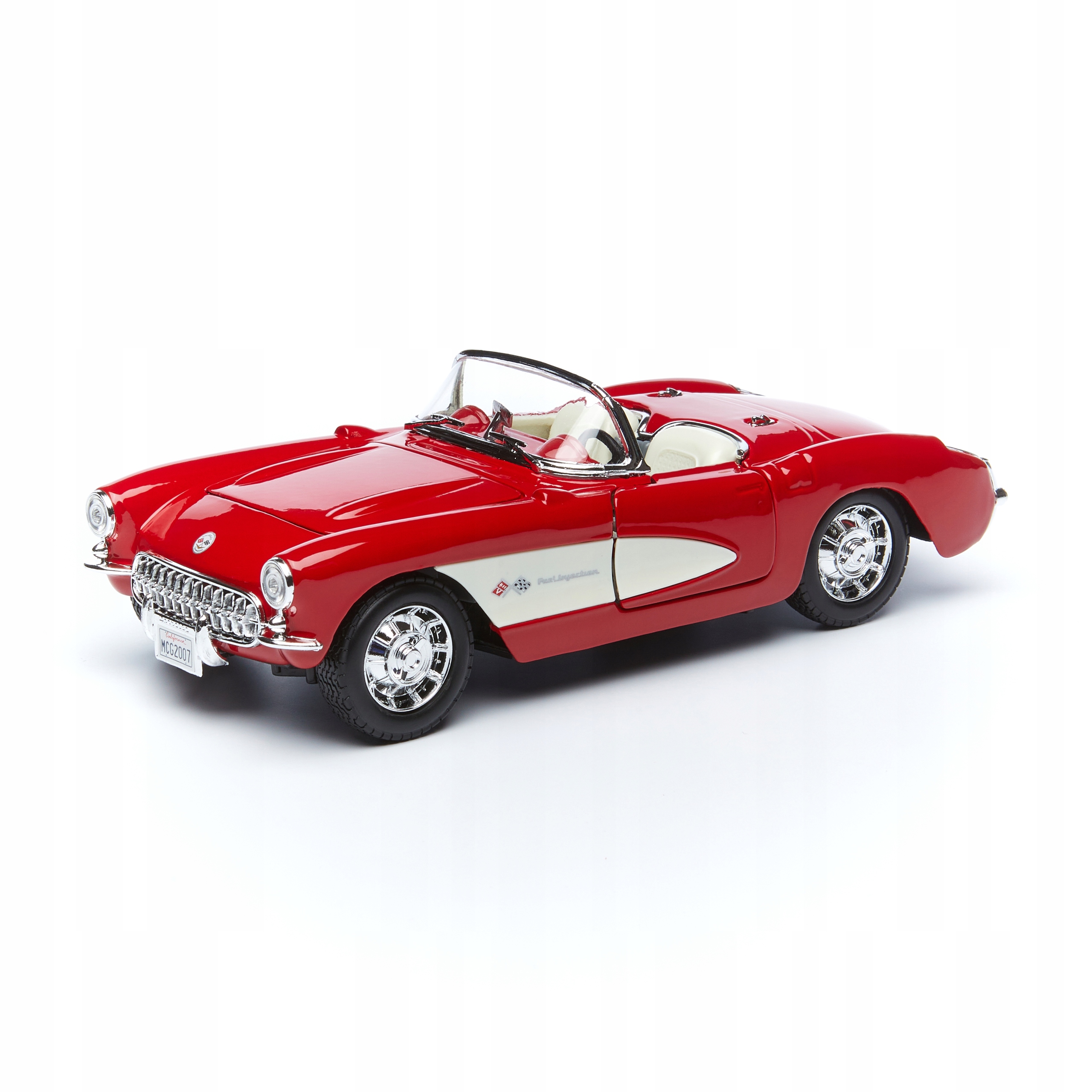 Chevrolet Corvette C1 Cabriolet 1957 Model pro skládání Maisto Kit 1:24 Diy