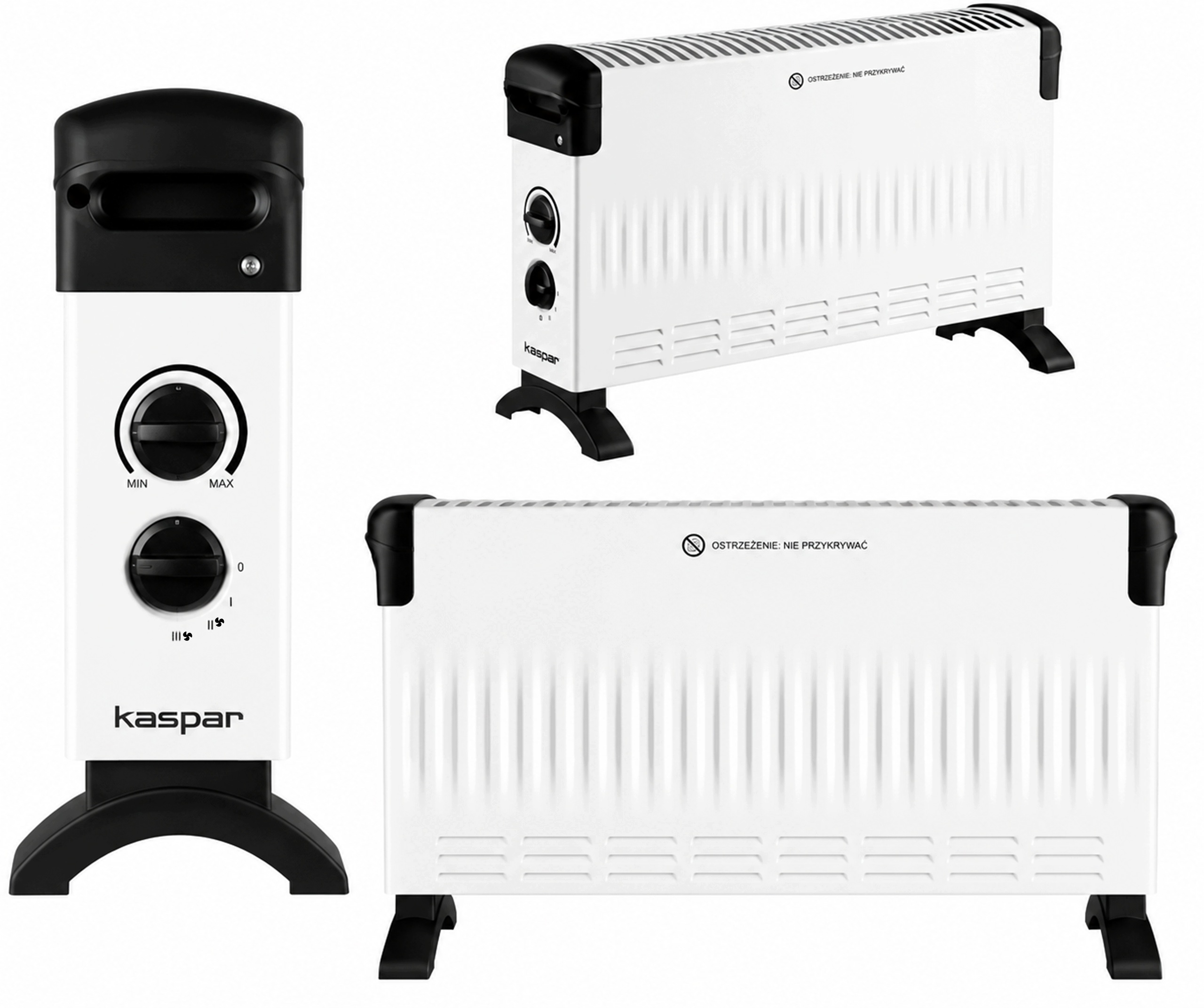 Elektrický Konvektorový Ohřívač 2000 W Energeticky Úsporný S Foukáním, Silný