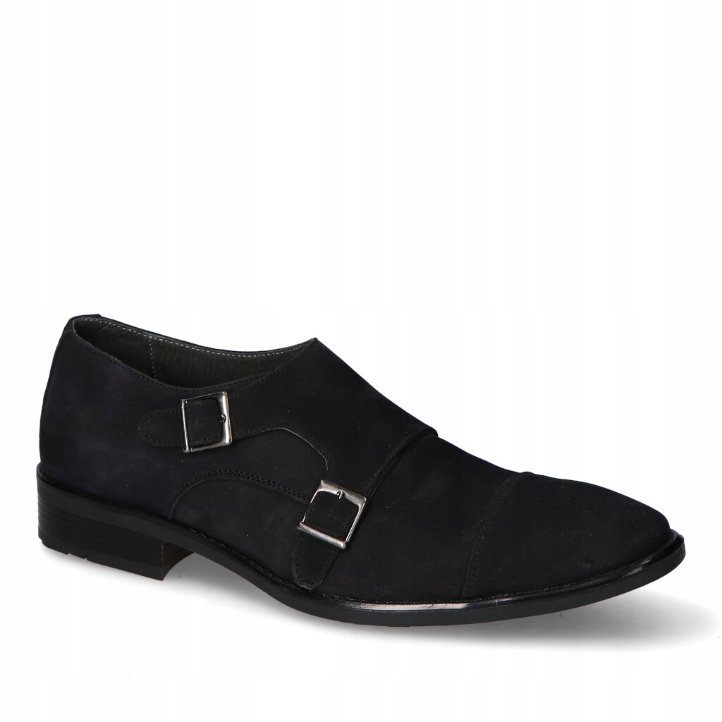 Pantofle Mario Boschetti 281 Černé nubukové 44