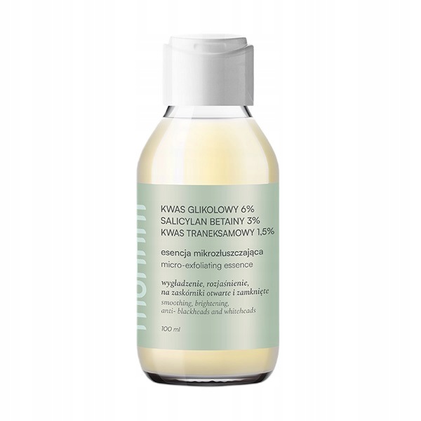 Mohani Rozjasňující esence s mikroexfoliací pro zúžení pórů 100ml