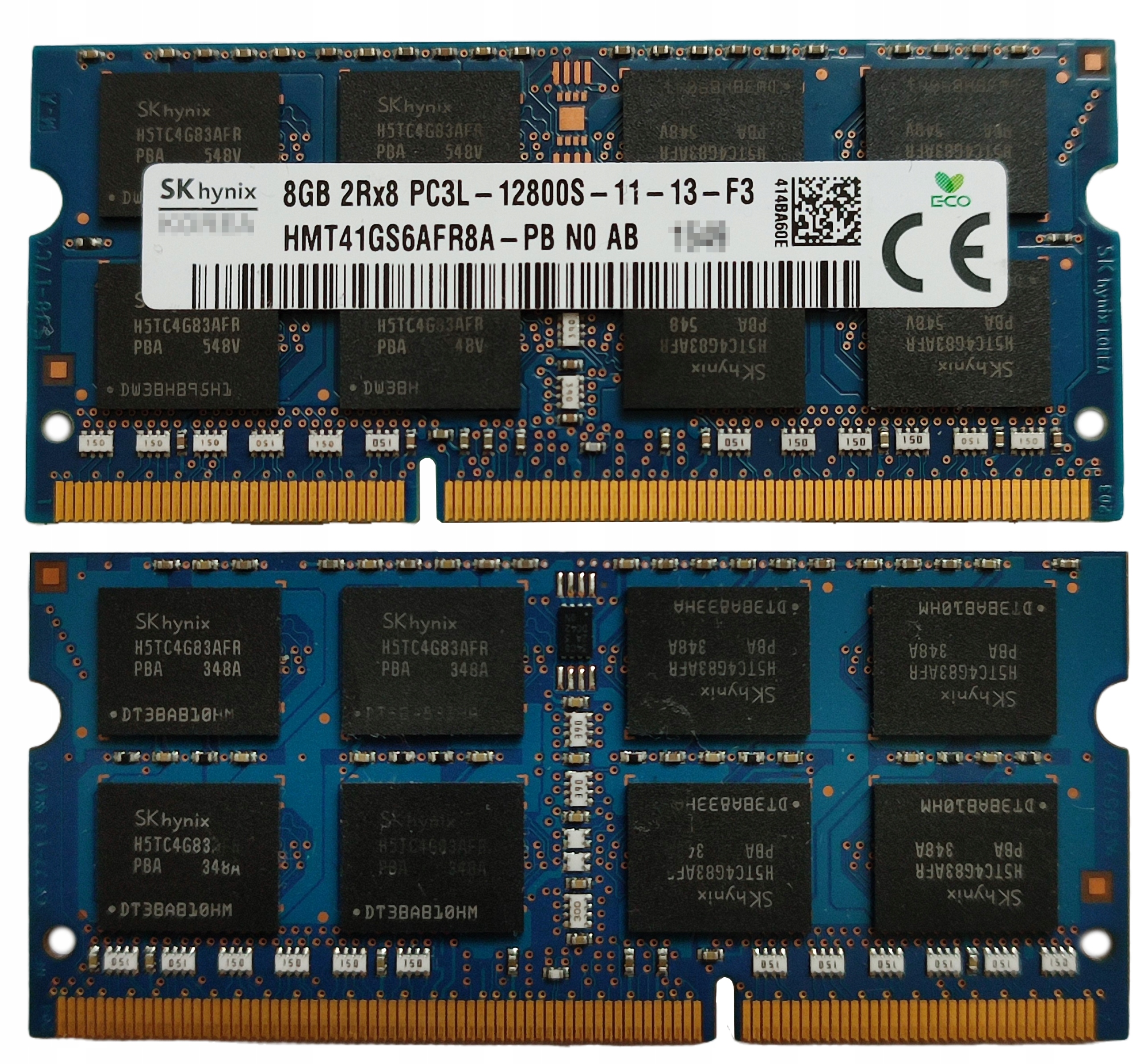 (n) 8GB 1*8GB Hynix DDR3 1600MHz 1,35V HMT41GS6AFR8A-PB