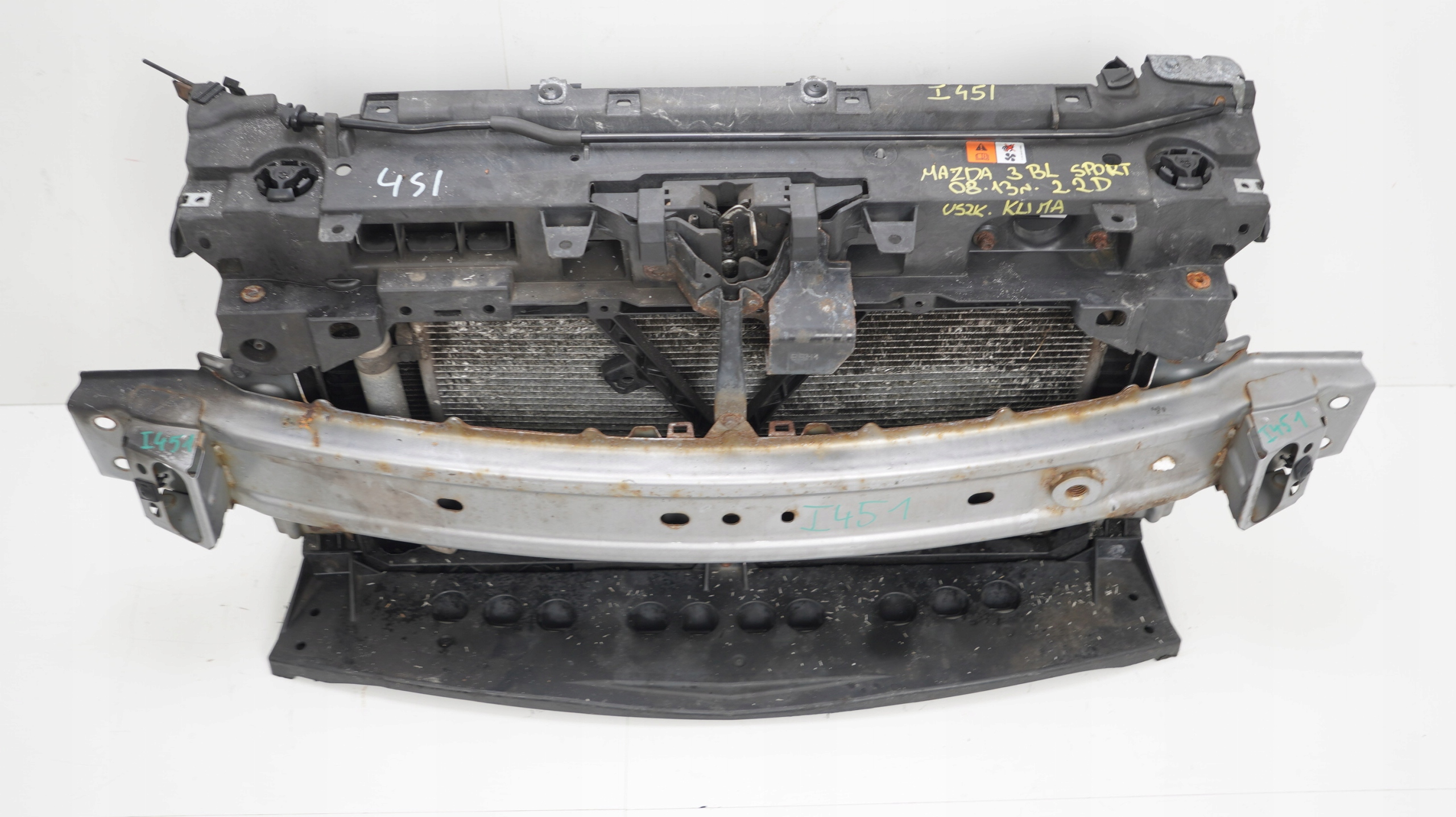 PAS PRZÓD PRZEDNI MAZDA 3 BL 08-13R 2.2D