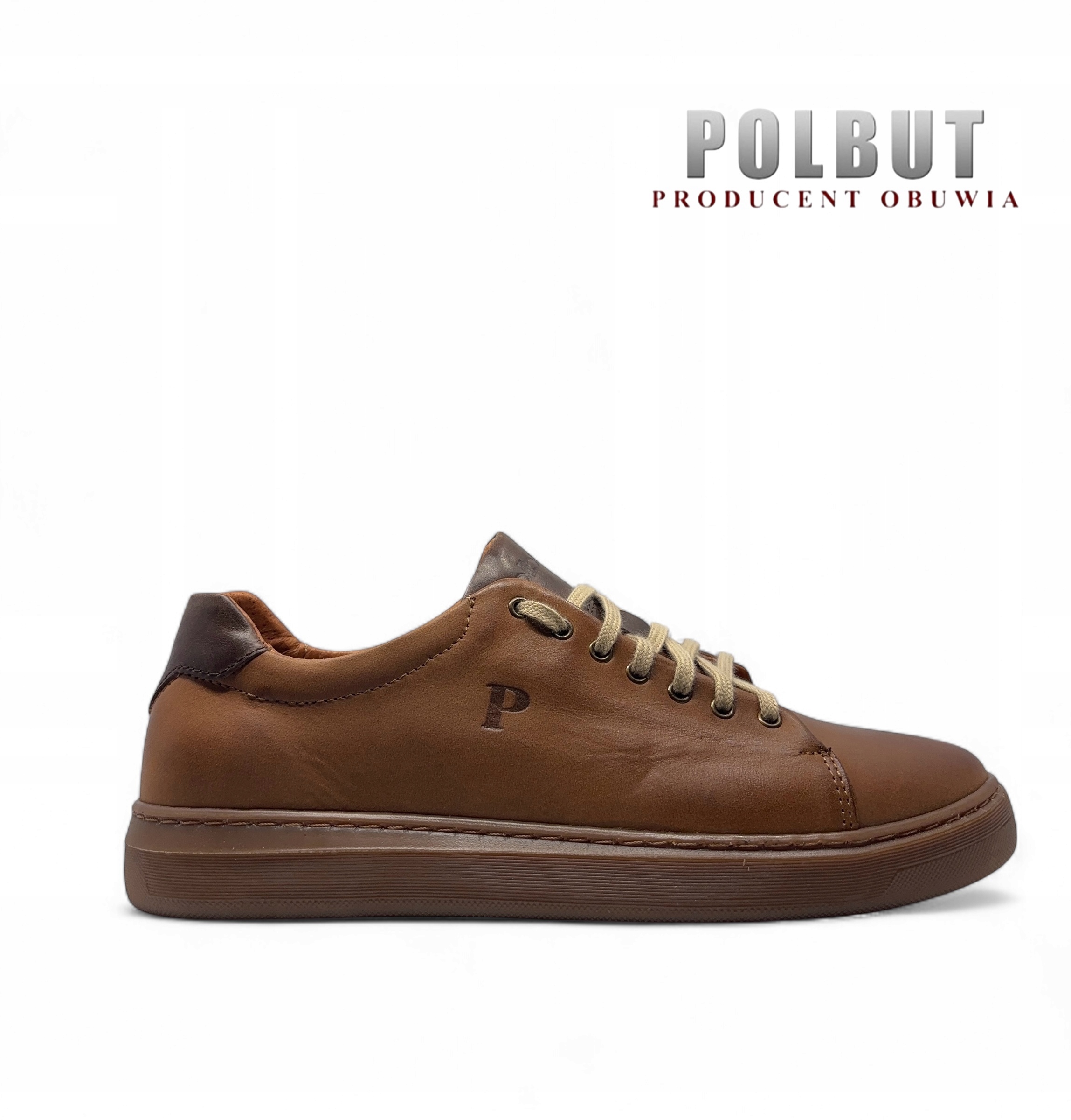 Kožené pánské tenisky 2127 se šněrováním, velikost 43