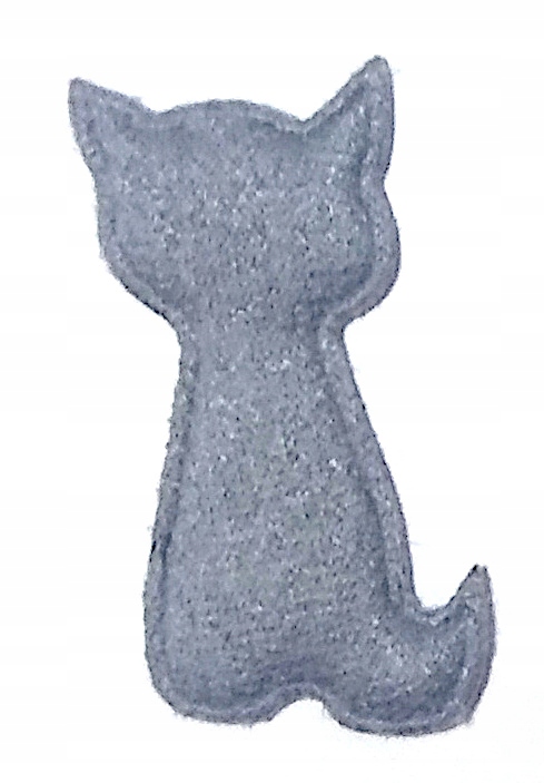 

Naszywka Kotek Szary 4,5 cm x 2,3 cm