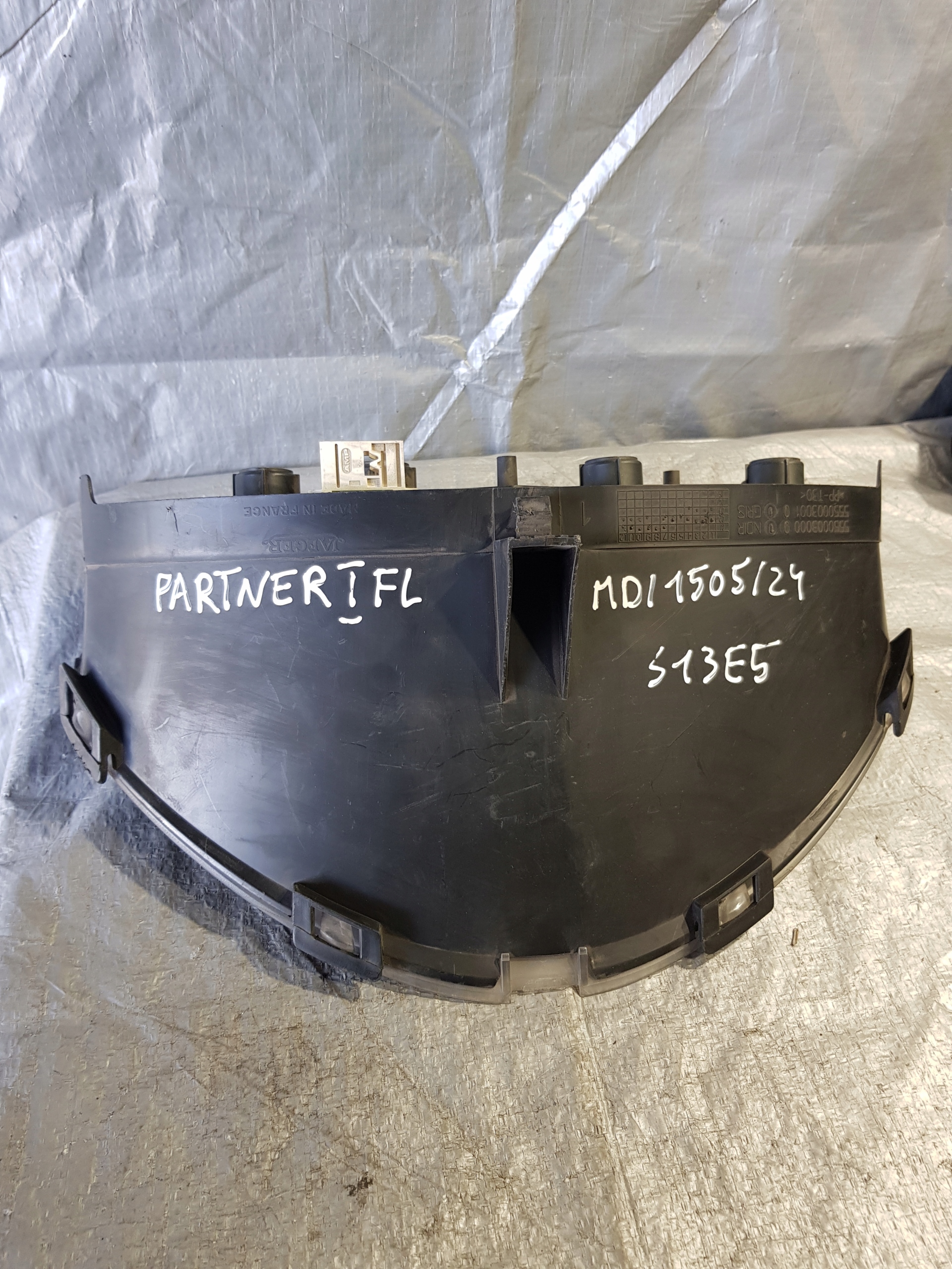 dials PEUGEOT PARTNER and FL 9646434280