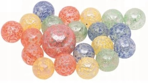 

Marbles Szklane Kulki w Woreczku 21 szt