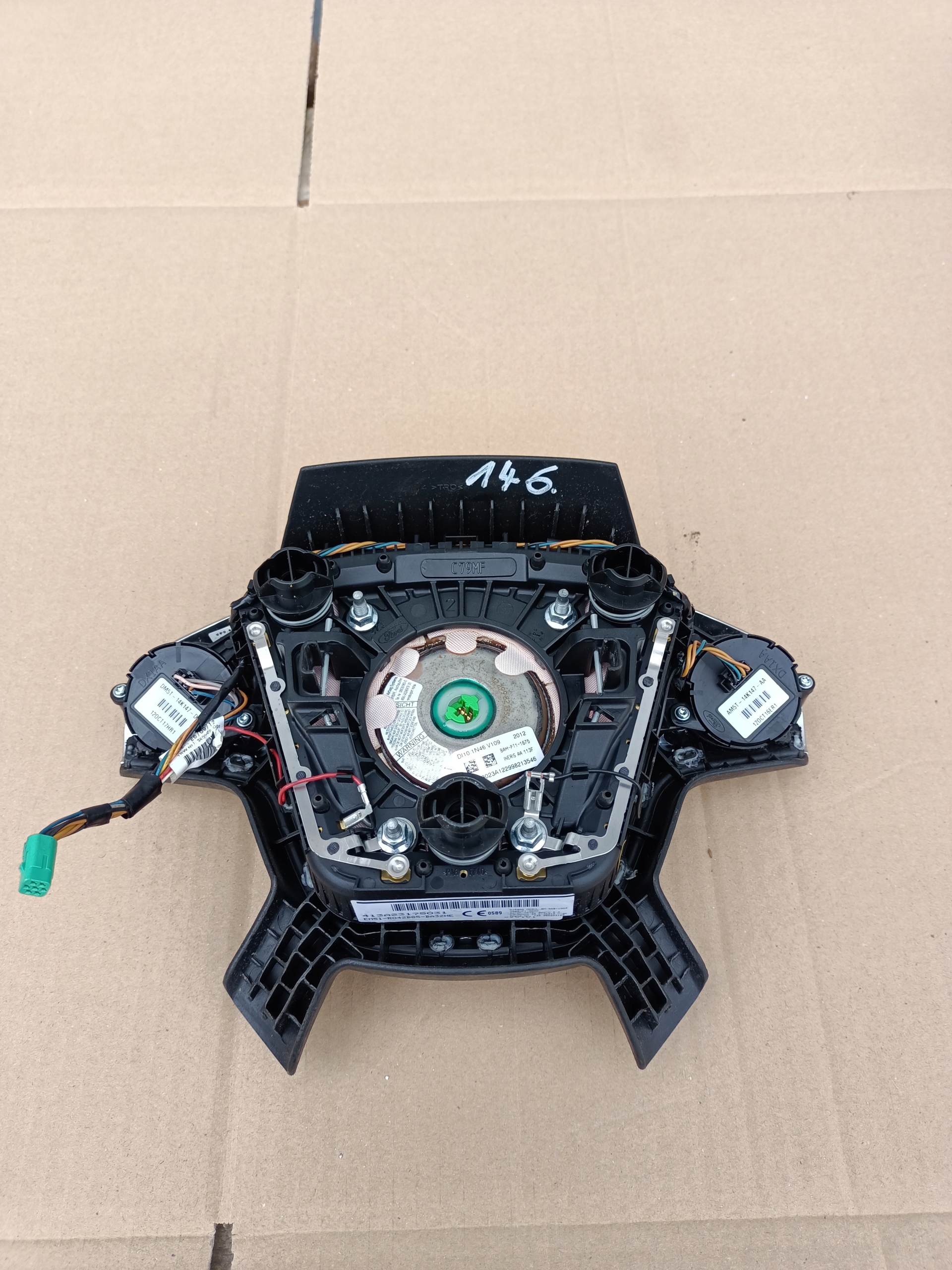 подушка водители подушки безопасности FORD Focus MK3 c-max MK2 KUGA