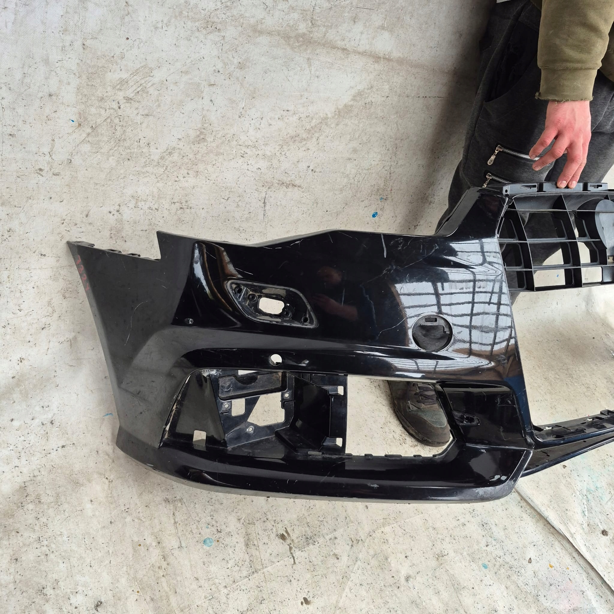 AUDI A6 C7 4G S-LINE LIFT 14-18 bumper front front SPR PDC 4G0807437AB