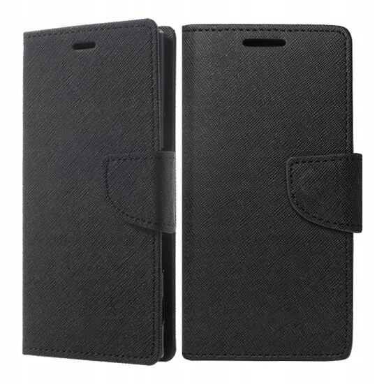 Etui Z Klapką Portfel Fancy Do Sony Xz Czarne