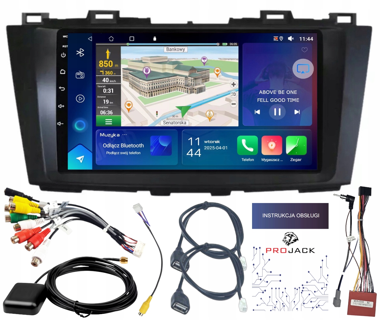 Autorádio Gps Mazda 5 2011-2015 Wifi Carplay Usb 2GB 64GB