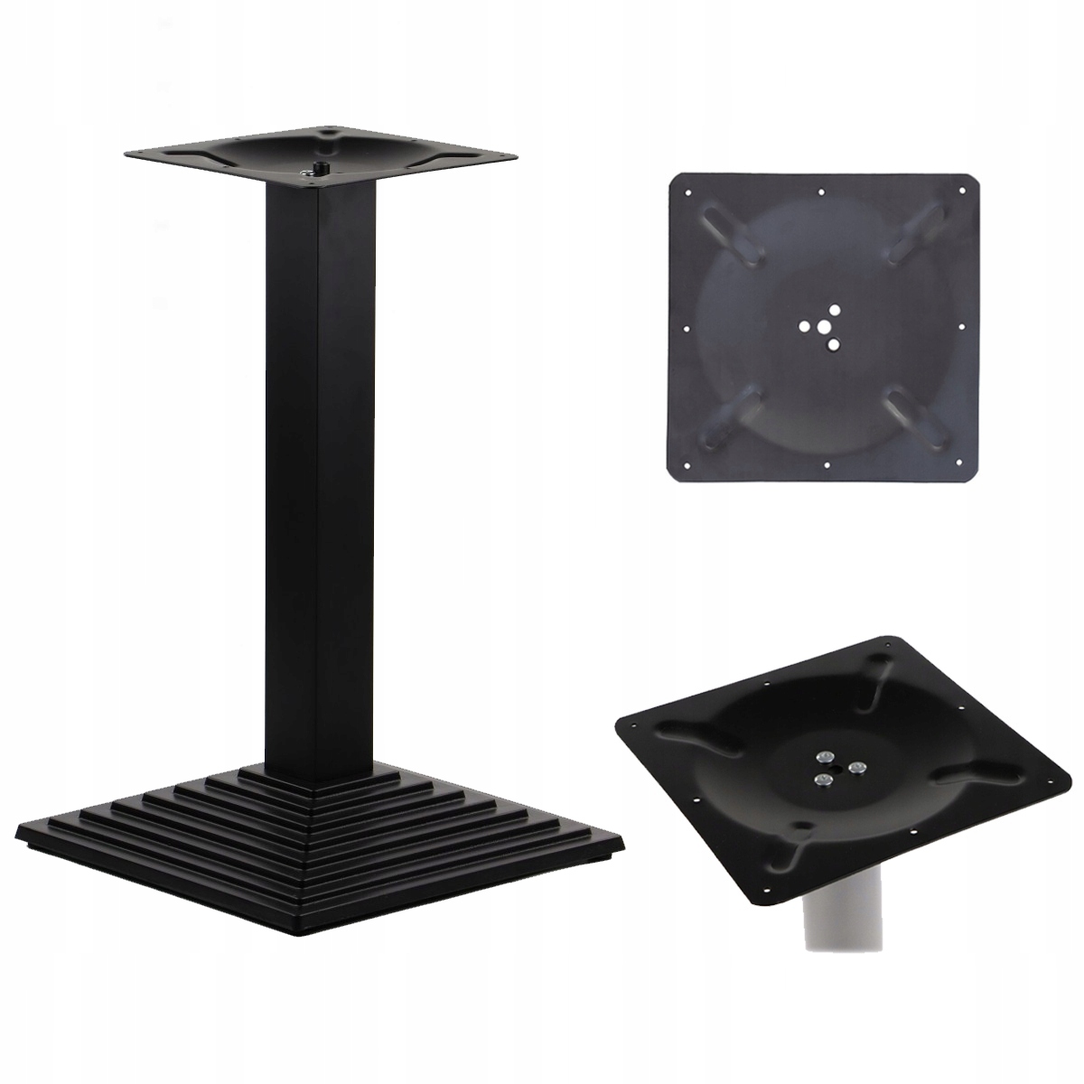 Podstavka Na Stôl Liatinová Soft SH-5014-6/B 45x45 cm doska 70 cm