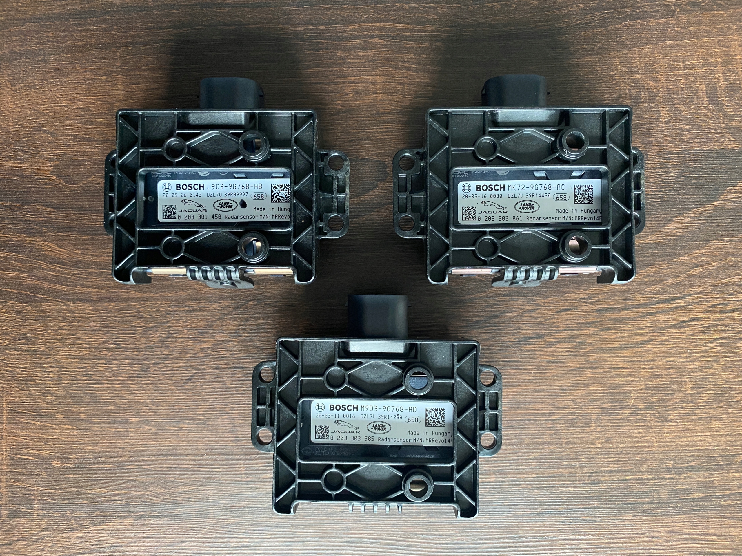 JAGUAR LAND ROVER RANGE ROVER RADAR ACC DISTRONIC Part number M9D3 9G768 AD